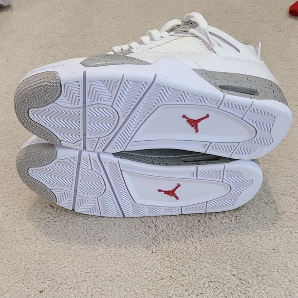 White and Gray Men's Sneakers - Picture 3 of 3